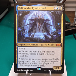 Wizards of the Coast Talion, the Kindly Lord Wilds Eldraine Regular Mythic 215 - Image 1
