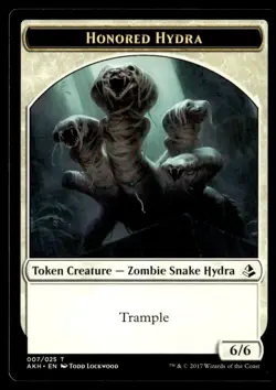 2017 Amonkhet Tokens Honored Hydra Token/Common #7 - Image 1