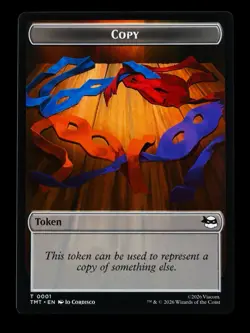 Magic: The Gathering TMT Token Lot 2 Copy & Rat T 0001 T 0006 English - Image 1