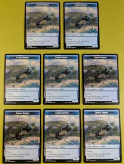 8 Cloud Sprite Token Time Spiral Remastered Magic the Gathering MTG 8 - Image 1