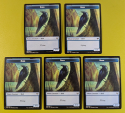 5 Bird Token Kaldheim Magic the Gathering MTG 5 - Image 1