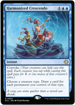 Harmonized Crescendo - 0054 - Lorwyn Eclipsed ECL - MTG - NM/M - Image 1
