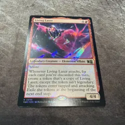 Living Laser (Surge Foil) 55 MTG MSC Commander: Marvel Foil NM - Image 1