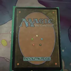MTG foil Necropotence Deckmasters Enchantment Rare 1995 Signed Mark Tedin - Image 5