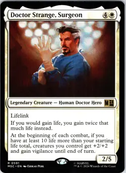 Doctor Strange, Surgeon 591 Commander: Marvel Super Heroes NM - Image 1