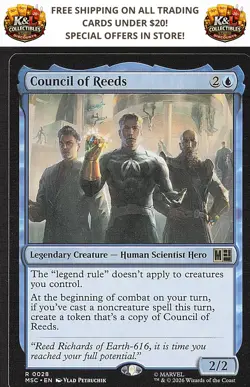 Commander: Marvel Super Heroes #28 Council of Reeds - Image 1