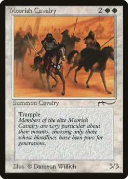 Moorish Cavalry - Arabian Nights - MTG (HP) - Image 1