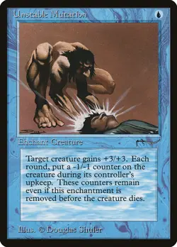 Unstable Mutation - Arabian Nights - MTG (MP) - Image 1