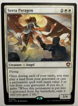 Serra Paragon (SOC #169 Mythic) MTG Commander: Secrets of Strixhaven - Image 2