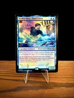 Hydro-Man, Fluid Felon (SPM 0033) Marvel's Spider-Man Foil, MTG - Image 1