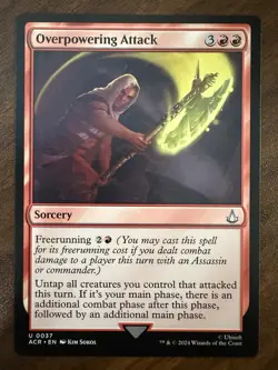 Overpowering Attack | 37 NM/M | Assassin's Creed | Magic MTG - Image 1