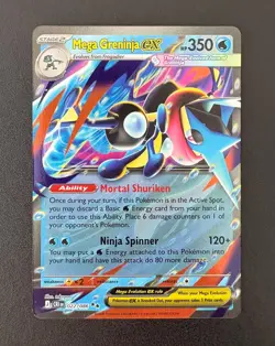 Mega Greninja ex 022/086 Double Rare Chaos Rising Pokemon Holo Near Mint - Image 1