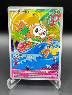 Pokemon First Partner Illustration Collection Series 1 Alola Gen 7 Starter Set - Image 4