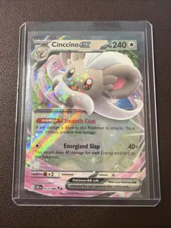 Nm+ Cinccino EX 073/086 Holo, ME: Chaos Rising- Pokemon TCG - Image 3