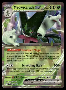 Meowscarada ex 033 SV: Scarlet & Violet Promo Cards Pokemon - Image 1