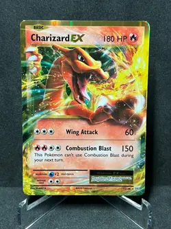 Charizard EX 12/108 Holo EX Rare Evolutions Pokemon Lightly Played - Image 1