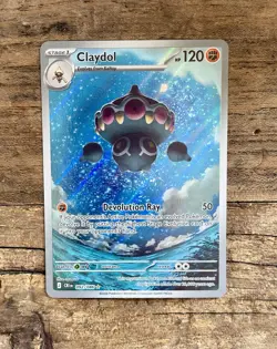 Pokemon Claydol 092/086 Me04: Chaos Rising Holo - Pack Fresh! NM/Mint - Image 1