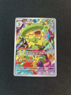 Pokemon Ludicolo Phantasmal Flames Illustration Rare Holo English 095/094 - Image 2