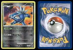 Dialga 6 LIGHTLY PLAYED Platinum 127 Holo Pokemon Reverse Holo - Image 1