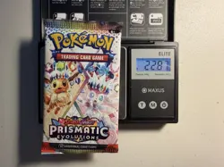 (VERY HEAVY) 🔥22.87g Prismatic Evolutions Pokemon Sealed Booster Pack Brand New - Image 1