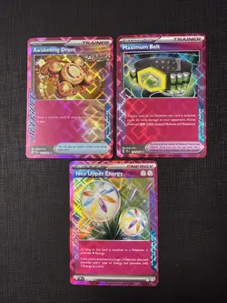 Pokemon Temporal Forces Neo Upper Energy 162/162,154/162,141/162 NM - Image 1