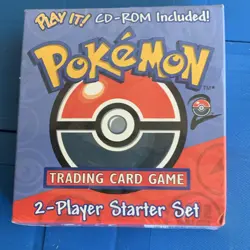 Pokemon 2-Player Starter Set Starter Deck Wizards of the Coast CD-ROM Included - Image 1