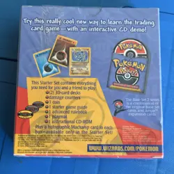 Pokemon 2-Player Starter Set Starter Deck Wizards of the Coast CD-ROM Included - Image 2