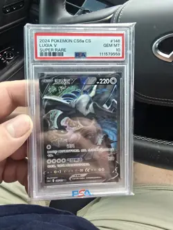 PSA 10 Lugia V Pokemon S-Chinese Sword&Shield 146/131 CS6aC SR Holo Gem Mt - Image 1