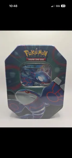 Kyogre ex - Azure Legends Tin - Pokemon TCG - Factory Sealed - Image 3
