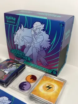 Pokemon TCG Journey Together Elite Trainer Box NO PACKS BOX & ACCESSORIES ONLY! - Image 3