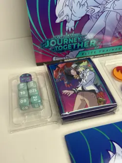 Pokemon TCG Journey Together Elite Trainer Box NO PACKS BOX & ACCESSORIES ONLY! - Image 4