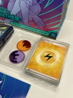 Pokemon TCG Journey Together Elite Trainer Box NO PACKS BOX & ACCESSORIES ONLY! - Image 5