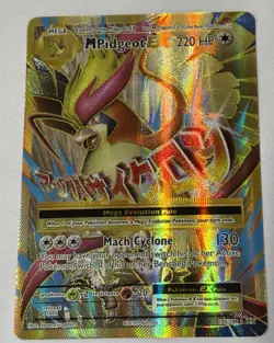 Pokemon TCG M Pidgeot EX 105/108 Evolutions Ultra Rare Holo Full Art ENG - Image 1