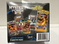 Pokemon TCG 2024 Mystery Power Box (5 Booster Packs) New, Chase 1:10 - Image 3