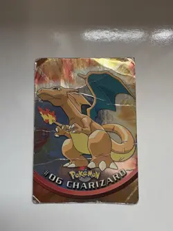 Charizard #06 - Foil - 1999 Topps Pokemon. Blue Label “First Edition” - HP - Image 1