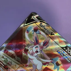 Pokemon Sylveon V 184/203 (Alt Full Art) Card SWSH07 Evolving Skies NM Near Mint - Image 2