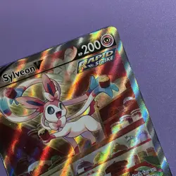 Pokemon Sylveon V 184/203 (Alt Full Art) Card SWSH07 Evolving Skies NM Near Mint - Image 3