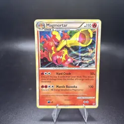 Magmortar - Vintage Pokemon Card - Unleashed Holo Rare - 2/95 NM/LP -j - Image 1