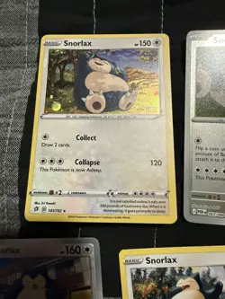 5 CARD Pokemon TCG SNORLAX Lot NM Holo Holo Rare Reverse Holo - Image 2