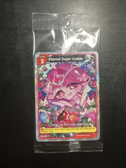 Cookie Run Braverse TCG Eternal Sugar Cookie P-077 English Promo Card Sealed - Image 1
