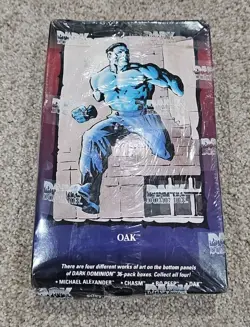 1993 Dark Dominion Zero Issue Trading Cards Factory Box - Sealed New - 36 Packs - Image 2