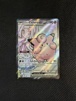 Lillie's Clefairy ex Promo SV: Scarlet & Violet Promo Cards 195 NM - Image 1