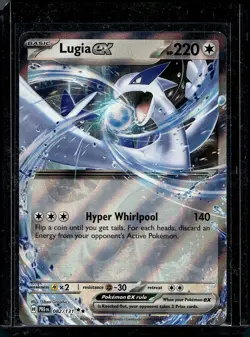 Lugia ex 082/131 Double Rare Prismatic Evolutions NM Pokemon Card - Image 1