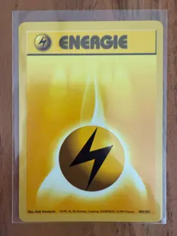 Pokemon · Elektro-Energie · Basis-Set · 100/102 · Deutsch · 1999 · Karte · BS100 - Image 1