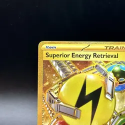 Superior Energy Retrieval 277/193 Gold Hyper Rare Paldea Evolved PE Pokemon NM - Image 2