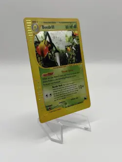 Pokemon TCG Beedrill H4/H32 Skyridge 2003 Holo Rare E-Reader Vintage SWIRL - NM - Image 5