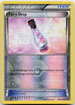 Fairy Drop 99/124 Reverse Holo Pokemon Fates Collide - NM - Image 1