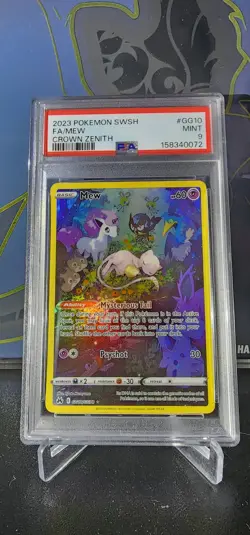 Mew GG10/GG70 PSA 9 Pokemon Crown Zenith: Galarian Gallery PSA 9 - Image 3