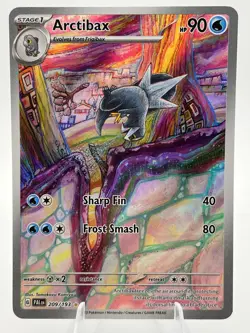 Arctibax 209/193 Paldea Evolved Illustration Rare Full Art Holo Pokemon TCG NM - Image 1