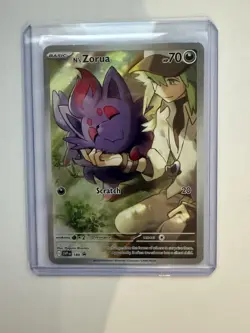 N's Zorua SVP #189 | Journey Together ETB Full Art Promo | Pokemon TCG - Image 1